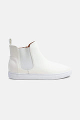 Beast Fashion Faux Suede Elastic Side Panel Sneakers - Trendsi - Flyclothing LLC
