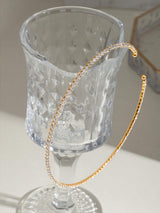 Stainless Steel Inlaid Zircon Necklace - Trendsi - Flyclothing LLC