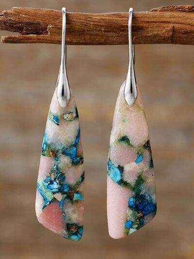 Geometrical Shape Dangle Earrings - Trendsi - Flyclothing LLC