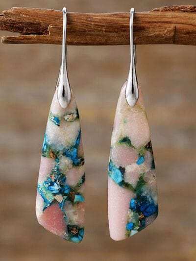 Geometrical Shape Dangle Earrings - Trendsi - Flyclothing LLC