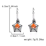 Halloween Spider Web Earrings - Trendsi - Flyclothing LLC