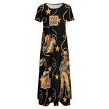 Baha Ranch Vintage Cowgirl Western Dress - Baha Ranch Western Wear - Flyclothing LLC