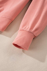 Round Neck Long Sleeve Top and Pants Set - Trendsi - Flyclothing LLC