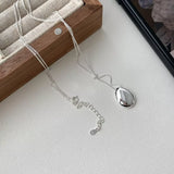925 Sterling Silver Pendant Necklace - Trendsi - Flyclothing LLC