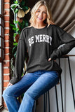 Heimish Ribbed Exposed Seam Long Sleeve T-Shirt - Trendsi