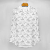 Baha Ranch Faded Rodeo Cowboy Western Button Up Blouse