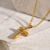 Stainless Steel Cross Necklace - Trendsi - Flyclothing LLC