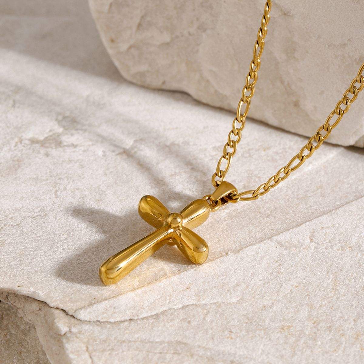 Stainless Steel Cross Necklace - Trendsi - Flyclothing LLC