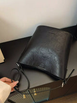 Vintage Style Bucket Crossbody Bag - Trendsi - Flyclothing LLC
