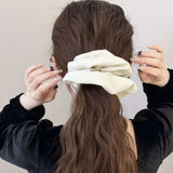 3-Piece PU Leather Elastic Hair Scrunchy - Trendsi - Flyclothing LLC