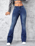 High Rise Jeans with Pockets - Trendsi