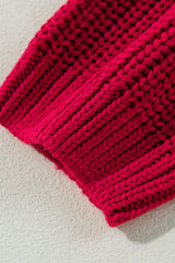 Off-Shoulder Long Sleeve Sweater - Trendsi - Flyclothing LLC