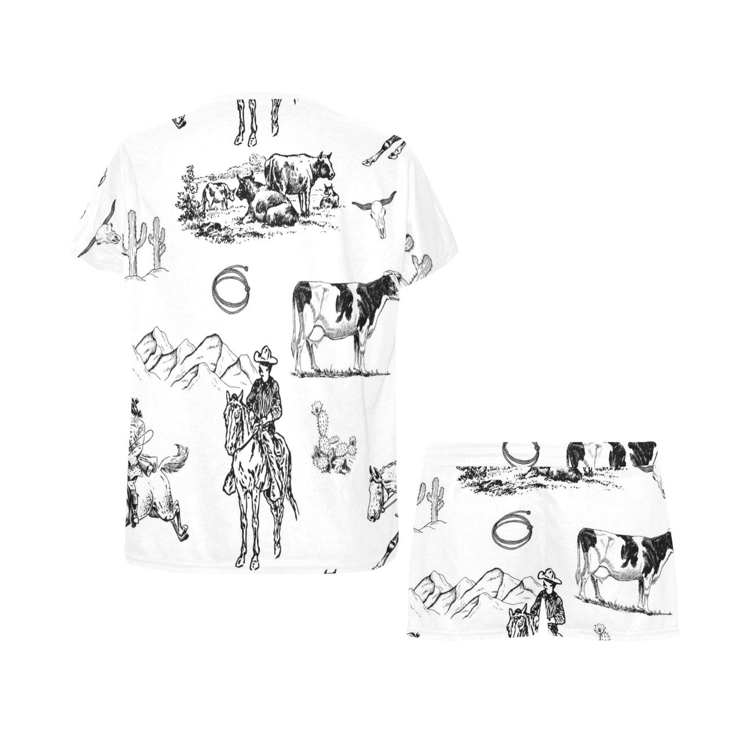 Baha Ranch Ranch Life Women's Short and Top Pajama Set