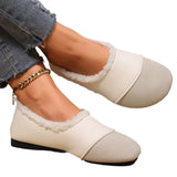 Plush-Lined Slip-Ons - Trendsi - Flyclothing LLC