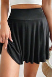 Pocketed High Waist Skort - Trendsi - Flyclothing LLC