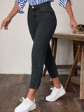 High Waist Jeans with Pockets - Trendsi - Flyclothing LLC