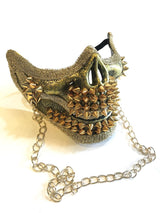 Skull Punk Rivets Performance Mask Halloween Mask - My Store - Flyclothing LLC
