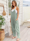 V-Neck Spaghetti Strap Jumpsuit - Trendsi - Flyclothing LLC