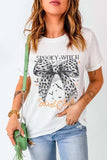 Graphic Round Neck Short Sleeve T-Shirt - Trendsi - Flyclothing LLC