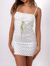 Square Neck Mini Cami Dress - Trendsi - Flyclothing LLC