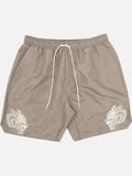 Men's Plus Size Drawstring Waist Shorts - Trendsi - Flyclothing LLC