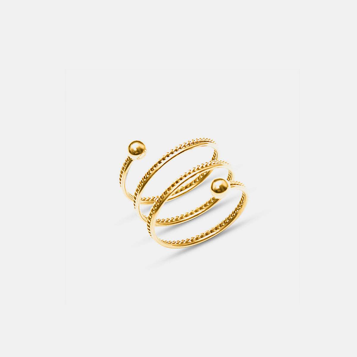 Titanium Steel Wrap Ring - Trendsi - Flyclothing LLC