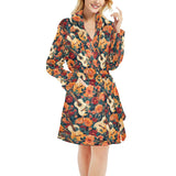 Baha Ranch Colores De Mexico Roses & Guitars Robe