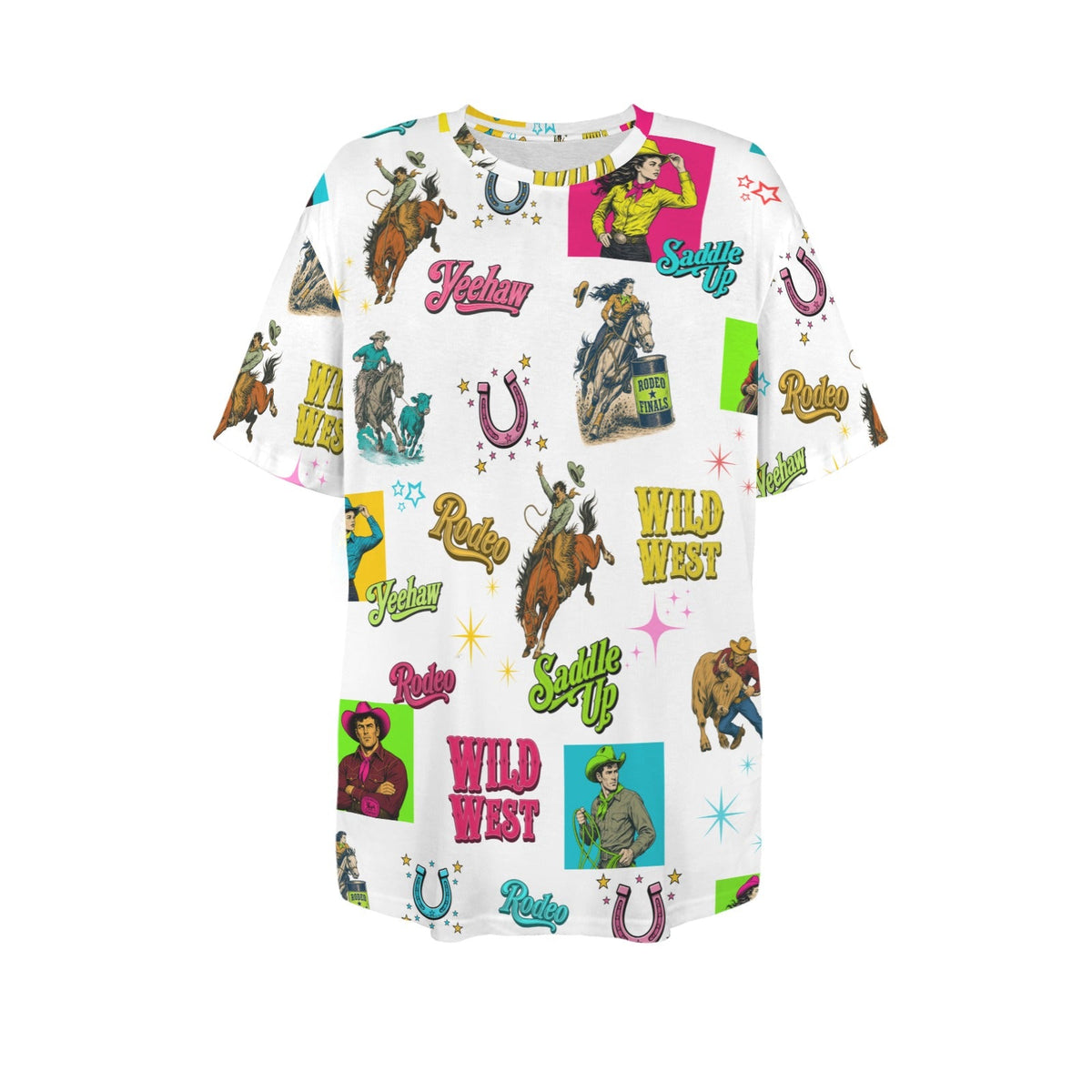 Baha Ranch The Last Roundup Oversized T Shirt