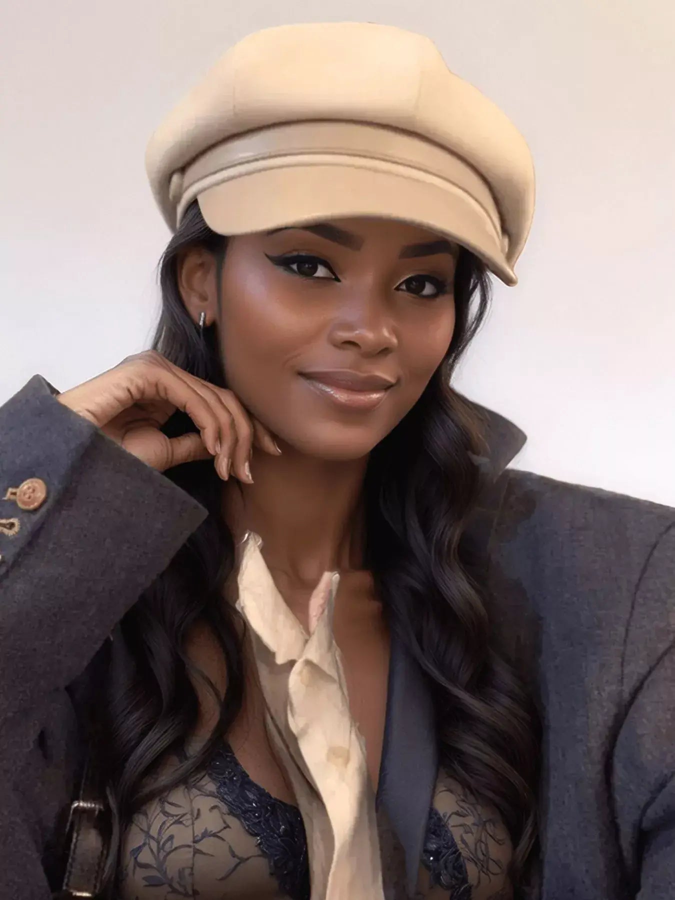 Lightweight Solid Color Cap - Trendsi - Flyclothing LLC