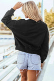 GAME DAY Round Neck Long Sleeve Sweatshirt - Trendsi - Flyclothing LLC