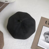 Solid Color Beret Hat - Trendsi - Flyclothing LLC