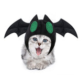 Pet Halloween Hat Teddy Dress Up Bat Headdress Cat Hat Cat Head - My Store - Flyclothing LLC