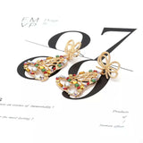 18K Gold-Plated Christmas Bell Dangle Earrings - Trendsi - Flyclothing LLC