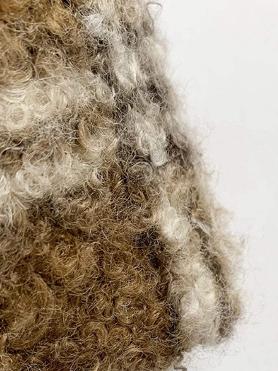 Fuzzy Polyester Mini Handbag with Zipper - Trendsi - Flyclothing LLC
