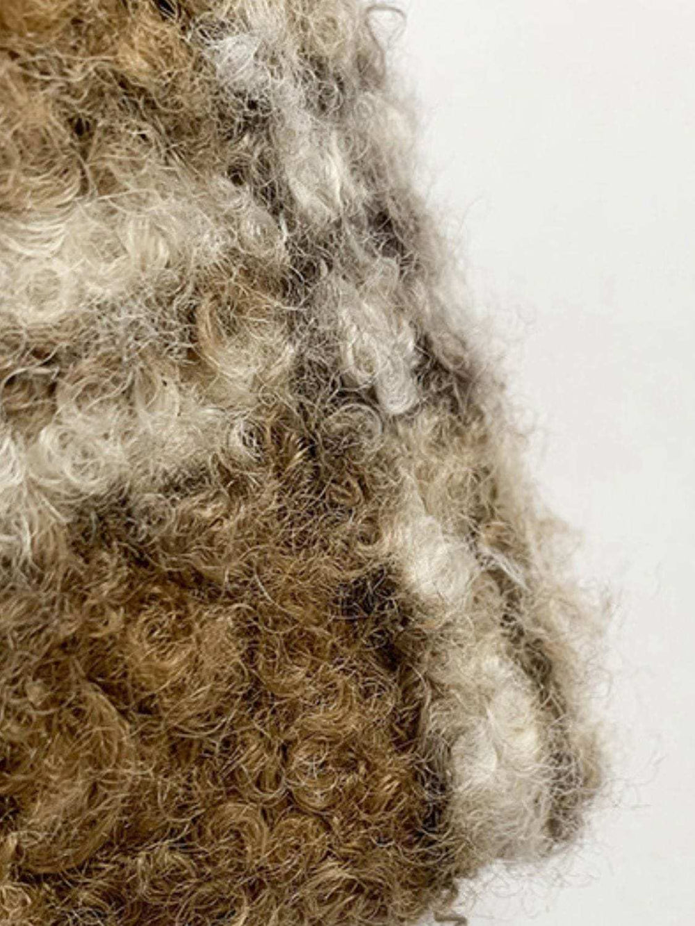 Fuzzy Polyester Mini Handbag with Zipper - Trendsi - Flyclothing LLC