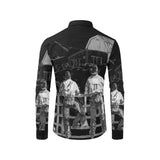 Baha Ranch Sepia Cowboy Ranch Long Sleeve Button Up Arena Shirt