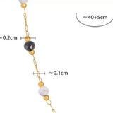 18K Gold-Plated Titanium Steel Necklace - Trendsi - Flyclothing LLC