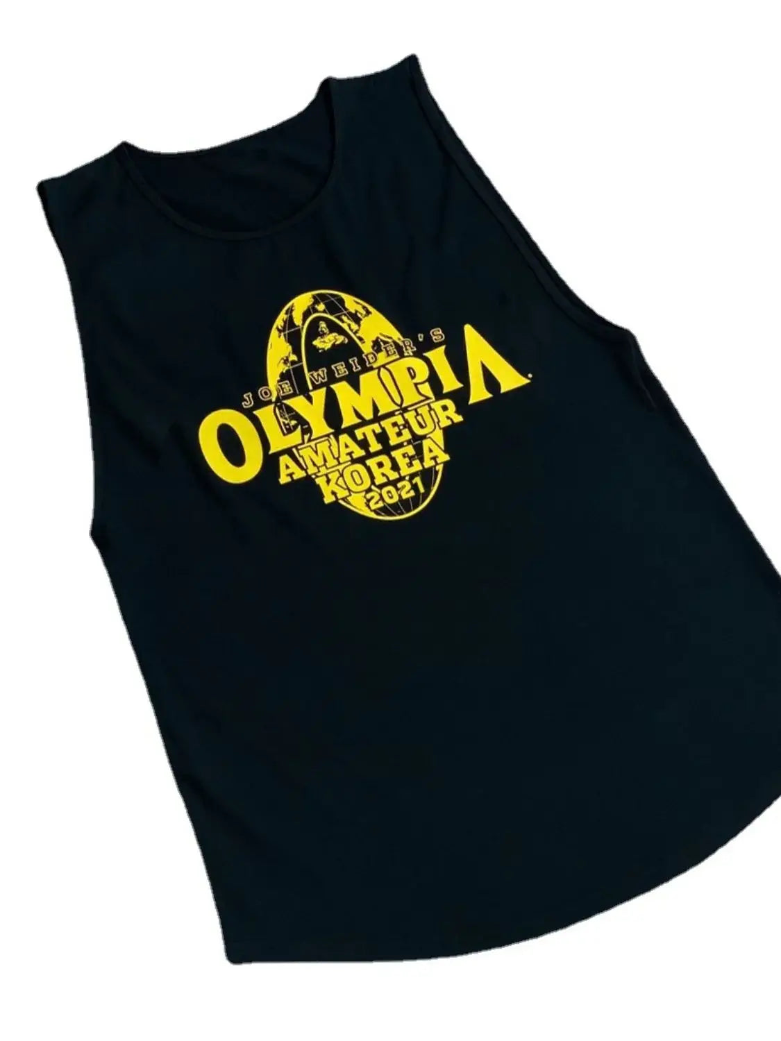 Men's Plus Size Graphic Round Neck Active Tank - Trendsi - Flyclothing LLC