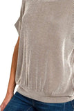 Zenana Corded Rib Short Sleeve T-Shirt - Trendsi - Flyclothing LLC