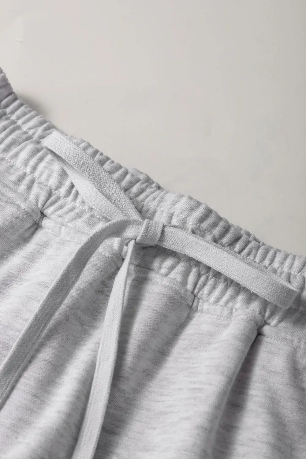 French Terry Drawstring Mini Skort with Pockets - Trendsi - Flyclothing LLC