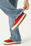 Raw Hem Jeans with Pockets - Trendsi
