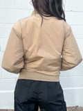 Zip Up Baseball Collar Jacket with Pockets - Trendsi - Flyclothing LLC