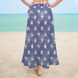 Baha Ranch Patriotic Stars Beach Coverup Skirt - Baha Ranch Western Wear - Flyclothing LLC