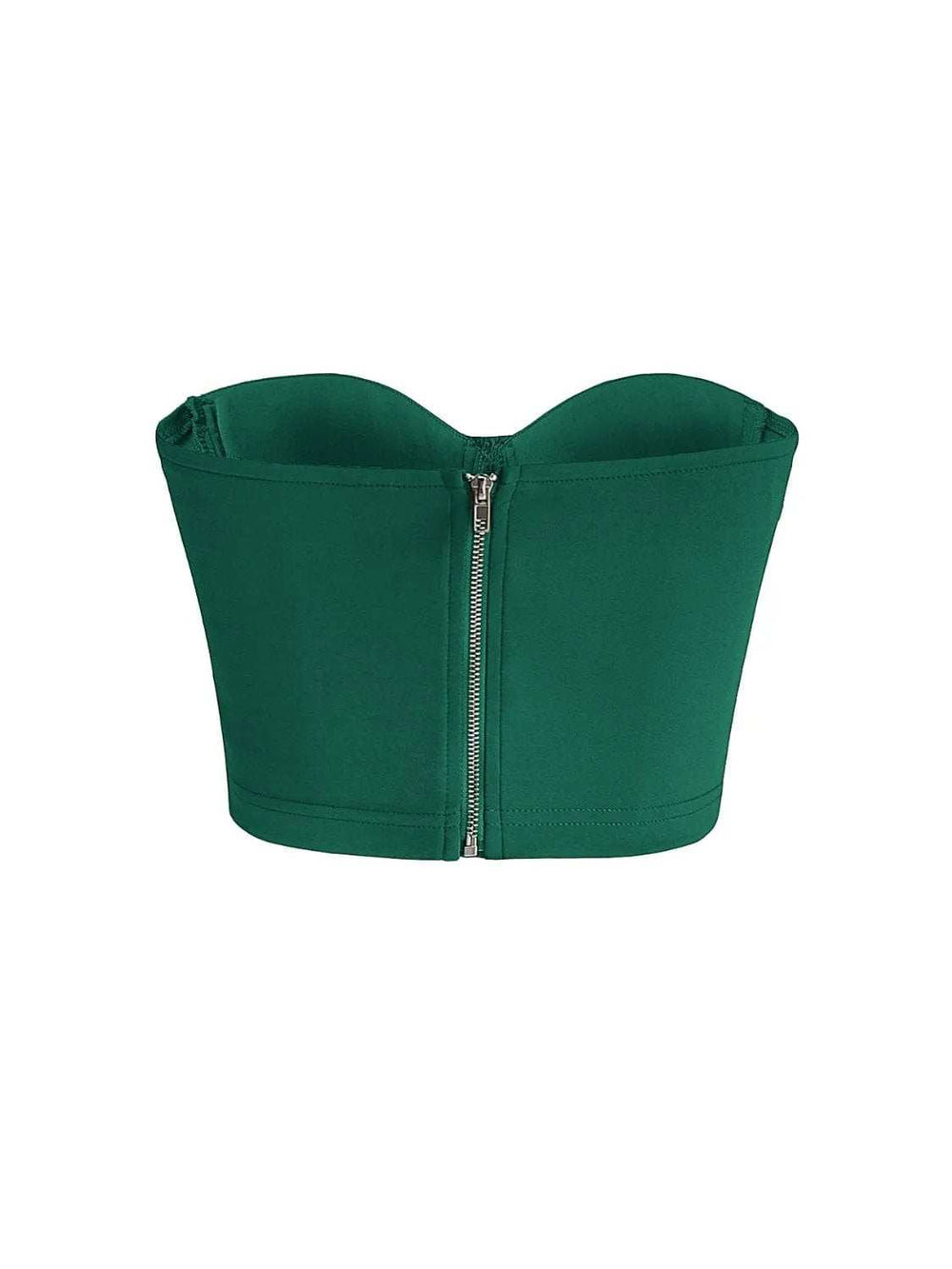 Lace Detail Sweetheart Neck Bustier - Trendsi - Flyclothing LLC