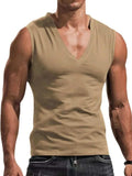 Men's Plus Size V-Neck Tank - Trendsi - Flyclothing LLC