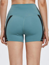 High Waist Active Shorts - Trendsi - Flyclothing LLC