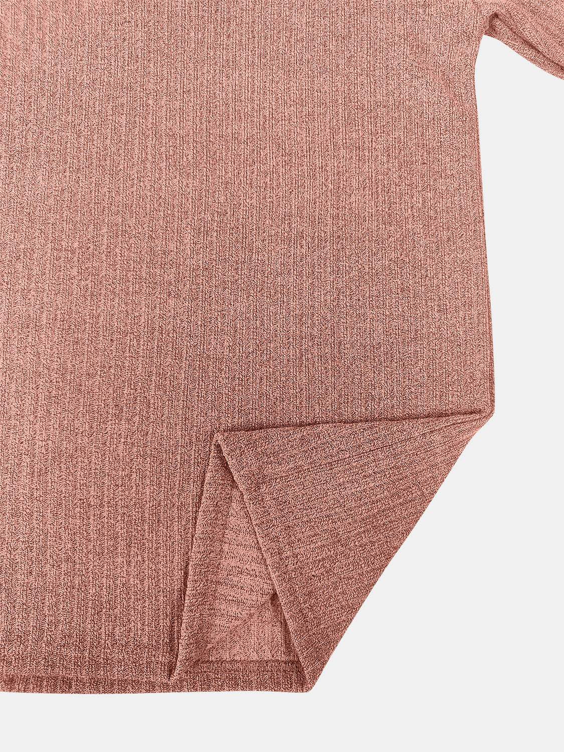 Full Size Quarter Zip Long Sleeve Top - Trendsi - Flyclothing LLC