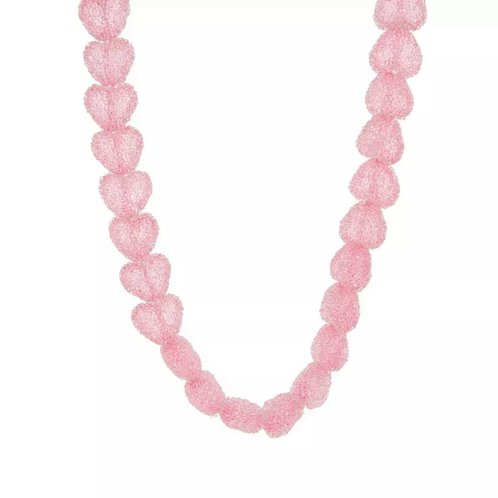 Colorful Resin Heart Necklace - Trendsi - Flyclothing LLC