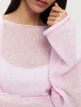 Boat Neck Dropped Shoulder Sweater - Trendsi - Flyclothing LLC