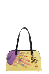 Nicole Lee USA Nail Polish Dome Shoulder Bag - Trendsi - Flyclothing LLC